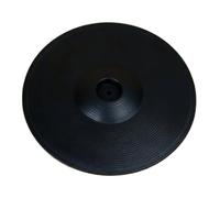FytStycale Support de Cymbale Électronique Pied de Cymbale Bras Réglable Fixation Télescopique Articulation Flexible pour Hauteur et Angle Structure Résistante, 12IN Triple Trigger