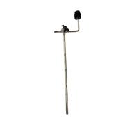 FytStycale Support de Cymbale En Métal et Structure Supérieure Mobile, Bras de Cymbale Robuste avec Tige En L pour Pièces de Batterie, Accessoires de Percussion, 58cm