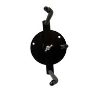FytStycale Support Mural pour Trompette, Facile à Installer et Peu Encombrant, avec Fixation pour Accessoires de Trompette, Base ronde