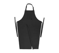 FytStycale Tablier à jambe fendue en poterie à suspendre au cou, multifonctionnel, absorbant la transpiration pour hommes et femmes, portable pour la cuisine et, Noir