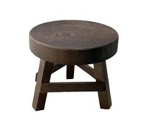 FytStycale Tabouret à Fleurs, Support pour Plantes, étagère pour Mini Pot de Fleurs en Bois, Piédestal à Fleurs avec Plateau épais pour Balcon, Bureau, Décoratio, CafÉ