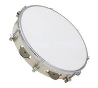 FytStycale Tambourin pour Enfants Percussion Main Tambour Cadre Instrument Musical Bois Peau Prise Sûre Accompagne les Débutants Adapté aux Crèches Jardins d'Enfants Séances Ludiques