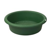 FytStycale Tamis de Jardin, Tamis Rond, Support de Tamis, Tamis Fin Portable en PP pour La Séparation des Saletés dans L'aménagement Paysager, Les Plantes en, Vert