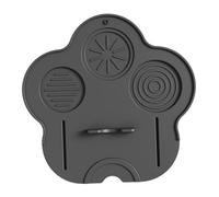 FytStycale Tapis de Bourrage pour Expresso, Station de Bourrage, Support de Bourrage, Accessoire Antidérapant pour Protéger La Surface, Facile à Nettoyer pour Le, Noir