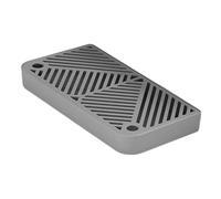 FytStycale Tapis de Litière pour Chat, Double Couche de Piégeage de Litière - Contrôle de La Litière, Harnais pour Chat - Tapis de Piégeage, Marches pour Chats -, Gris