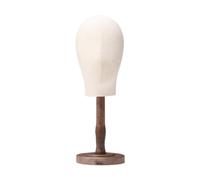 FytStycale Tête de Mannequin, Tête à Perruque, Tête Polyvalente avec Socle, Présentoir à Chapeaux, Bandeau, Coiffe, Perruque, Médium de Couleur Antique