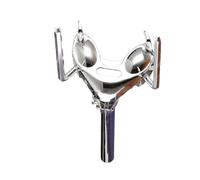 FytStycale Tom Drum Support Double Porte Tom Fixation Instrument Percussion Pièce Remplacement Aluminium pour Musique Ensemble Adapté à Batterie Spectacle 30cm