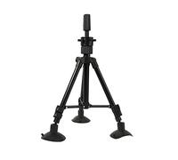 FytStycale Trépied pour Perruque, Support pour Tête de Mannequin, Léger avec Ventouses, Stable et Robuste, Réglable de 38 à 75 Cm, Mini Trépied pour Perruque