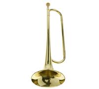 FytStycale Trompette Etudiant Bugle Cornet Instrument en Laiton avec Son Pénétrant Si Bémol Polissage Professionnel Adaptée aux Enfants Jeunes Étudiants