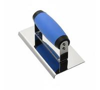 FytStycale Truelle de Plâtrage en Acier Inoxydable Moulée pour Arrondir Les Angles Lisser Les de Ciment Créer des Bordures Adaptée aux Professionnels Amateurs, R4-5mm
