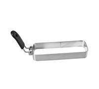 FytStycale Œuf Au Plat avec Poignée pour Sandwich Au Petit-déjeuner, Muffin, Omelette pour Poêle à Crêpes En Acier, 15X6,5CM