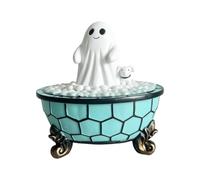 FytStycale Veilleuse D'Halloween Compacte Lampe Chambre Original Veilleuse avec Prise USB pour Bureau, Baignoire Fantôme A