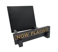 FytStycale Wood Vinyl Record Storage Holder Record Afficher Stand Accessoires Organisateur de Support LP Multifonctionnel pour CD DVD Book DVD