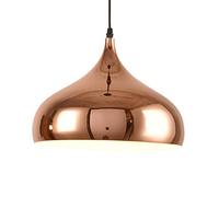 FYWRLQG Luminaires Suspendus en Fer De Luxe Légers Lampe Suspendue en Métal À La Mode Abat-Jour Personnalisé Électrolytique Lustres Semi-encastrés Scandinaves pour Restaurant Chambre Cuisine Café