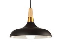 FYWRLQG Lustres Industriels De Couleur Scandinave Luminaires Suspendus Réglables Farmhouse Lampe Suspendue Créative Bois Lampes Suspension Quincaillerie Traditionnelle pour Restaurant Café Cuisine Bar