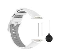 FYXT Bracelet de sport en silicone compatible avec la montre Polar Vantage V2, bracelet de rechange, accessoires de montre 1:1(White Gray)