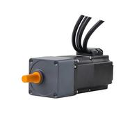 FYZKXAJIF Servomoteurs CC sans balais IP65 à Engrenages avec Pilote intégré RS485, Puissance 400 W en Basse Tension 48 V CC, avec Frein en Option