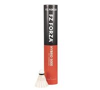 FZ Forza Hybrid 5000 Volant Badminton Hybride Naturel et Nylon innovant Blanc 39 x 7 x 7 cm