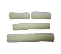 Fzaqwen 4 Pièces Couvre-licols Cheval Accessoires pour Hobby Cheval Protection Confort Tubes Peluche pour Halter Évitez Frottement Entretien Facile Convient F, Beige
