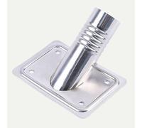 Fzaqwen Adaptateur pour Brosse Métallique en Acier Inoxydable, Accessoire de Nettoyage, Interface Robuste, Diamètre Intérieur de 25 Cm