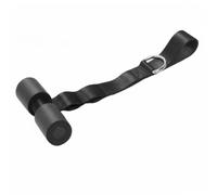 Fzaqwen Ancrage de Porte pour Bandes de Résistance Bande Élastique Accessoire d'Entraînement Boucle Métal Tampon Mousse EVA et Noyau Bois pour Exercices de