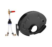 Fzaqwen Angle Grinder Coffret Protecteur pour Disqueuse avec Ensemble de Caches Anti-poussière Collecteur D'Eau Réglable Corps En Acier Peint Antirouil, Type 150