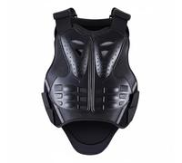 Fzaqwen Armure de Protection Poitrine Dos Plastron de Sécurité Coque PE et Mousse Épaisse Dorsale Modulaire Écailles Souple Textiles Ventilés Parties , XL