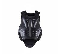 Fzaqwen Armure de Protection Poitrine Dos Plastron de Sécurité Coque PE et Mousse Épaisse Dorsale Modulaire Écailles Souple Textiles Ventilés Parties , L
