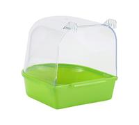 Fzaqwen Bac de Bain Suspendu pour Oiseau de Compagnie, Facile à Installer, Vert