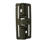 Fzaqwen Boucle à Dégagement Rapide pour Gilet Accessoire d'Assemblage de Sangle Insert Coulissant Amovible pour Harnais Système de Fixation Détachable, Vert Longue