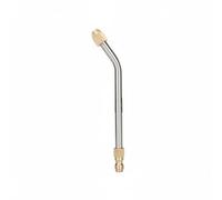 Fzaqwen Buse Air Conditionneur Lance Nettoyage Tige Extension Acier Inoxidable Adapté Jet Angulaire Convient pour Lavage Équipements Habitat Atelier Professionnel, 30 Deg Bend Short