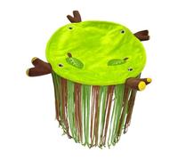 Fzaqwen Cachette pour Cobayes et Hamsters, Accessoires pour Cage de Petits Animaux en Polyester pour Un Une Cachette Confortables pour Hamsters et Ch, Cercle