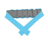 Fzaqwen Cooling Neck Wrap Bandana Foulard Glace Réutilisable Portable En Polyester Pongee avec Technologie de Refroidissement Rapide et Design Porteur Adapté, Bleu Gris