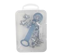 Fzaqwen Crampons de Rugby avec Boîte de Rangement, pour L'athlétisme, Antidérapants et Robustes, Taille M5