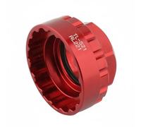Fzaqwen Crankset Remover Outil Démonte Pédalier Extracteur Clé Outil Boîtier de Pédalier Ajustement Sécurisé 42mm-16t Résistant pour Maintenance Fréquente , Rouge