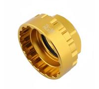 Fzaqwen Crankset Remover Outil Démonte Pédalier Extracteur Clé Outil Boîtier de Pédalier Ajustement Sécurisé 42mm-16t Résistant pour Maintenance Fréquente , Or