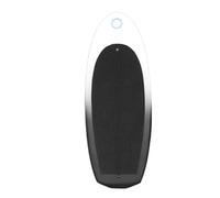 Fzaqwen Débutant Planche Hydrofoil Surfboard pour Débutants de Glisse de Mer Aquatique Profil Aérodynamique Sécurité Laisse , Grey White