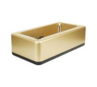 Fzaqwen Distributeur Automatique de Couvre-chaussures PP Universel Fonctionnement Sans Courant Antidérapant pour Protection de et Entretien Adapté, or