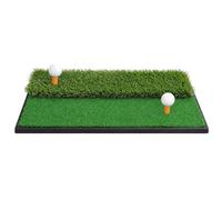Fzaqwen Entraîneur de Swing de Golf Tapis d'exercice Surface Réaliste Support en Caoutchouc Éléments en Plastique Balles et Tees Favorise Un Chemin de Club, Tapis d'entraînement Putting e (#9009)