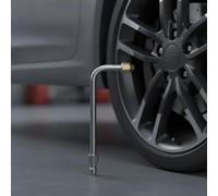 Fzaqwen Lance d'Extension pour Netteyeur Haute Pression Lance de Lavage Buse en Laiton Raccord Rapide 1/4 Pouces Corps, Buse Coudée À 90 Degrés, Version Longue 325mm