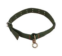 Fzaqwen Licol Collier Cattle Épais Sangle Réglable Animaux Toile Quatre Couches pour Traction avec Double Boucle Métallique Doux et Résistant Adapté Aux Chien, 1.5M
