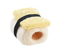 Fzaqwen Maison de Cochon d'Inde Lit pour Hamster Nid Cave Pad Forme Sushi Matériaux Isolants Convient à Cadeaux Décoration Taille, Conception de Tamakoyaki