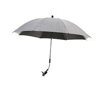 Fzaqwen Parasol Poussette Bébé Universelle Clip Réglable avec Ressort Installation Simple Tissu Transpirant Protection Convient à Vac, Grise