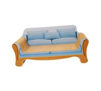 Fzaqwen Planche à Griffer Faisant Office de Lit et de Tapis à Griffer : Un Jouet Divertissant et Un Charmant Coussin pour -être de Votre Chat, Bleu