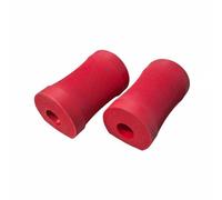 Fzaqwen Push Up Support Pad Tapis de Protection Articulaire Absorbeur de Chocs Ergonomique Mousse Dense Antidérapante Adapté à l'Exercice de Musculation Domicile, Rouge