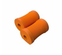 Fzaqwen Push Up Support Pad Tapis de Protection Articulaire Absorbeur de Chocs Ergonomique Mousse Dense Antidérapante Adapté à l'Exercice de Musculation Domicile , Orange