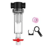 Fzaqwen Réservoir Interne D'aquarium pour Eau Douce et Eau Salée, Filtre à Sédiments Réutilisable de 3/4'' pour Eaux Usées, 40 Mesh Femelle
