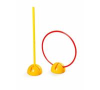 Fzaqwen Soccer Training Marker Marqueur d'Obstacle Poteau de Base avec Eau Accessoire en Plastique Adapté à la Préparation des Joueurs sur Terrain d'Entraînement, 60cm