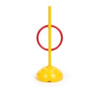 Fzaqwen Soccer Training Marker Marqueur d'Obstacle Poteau de Base avec Eau Accessoire en Plastique Adapté à la Préparation des Joueurs sur Terrain d'Entraînement, 50cm