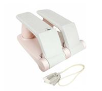 Fzaqwen Stepper d'exercice Maison Mini Appareil Fitness Stepping Machine Tension Réglable Corde de Traction Inclus Mouvement Doux Convient aux Femmes Bureaux, Rose